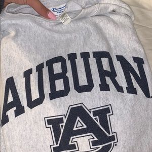 Champion over sized auburn sweatshirt